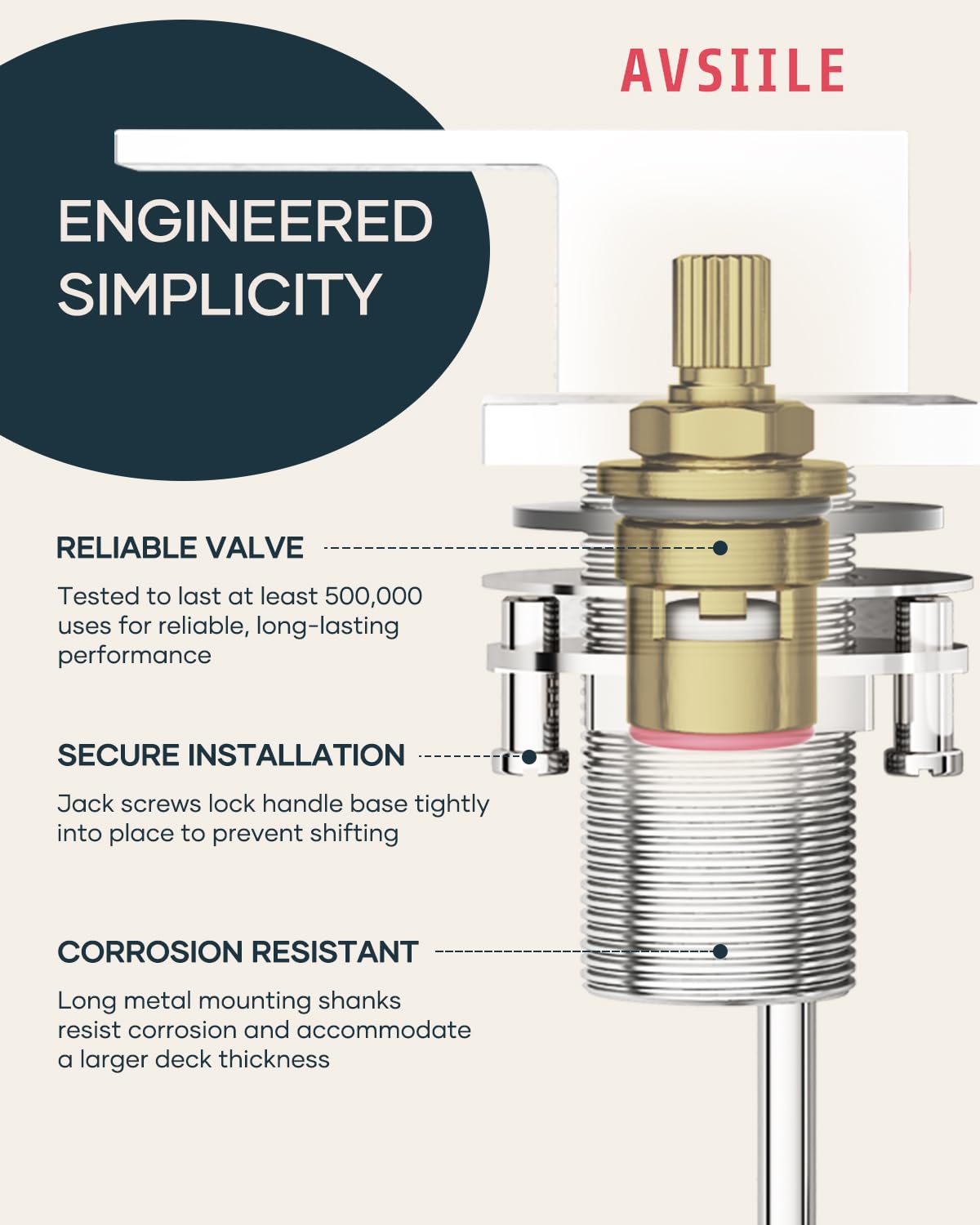 Matte Black Waterfall Bathroom Faucet 3 Hole, 8 Inch Widespread Modern 3 Piece Bathroom Sink Faucet, Touch On Lavatory Faucet for Vanity RV Restroom, Curved Spout