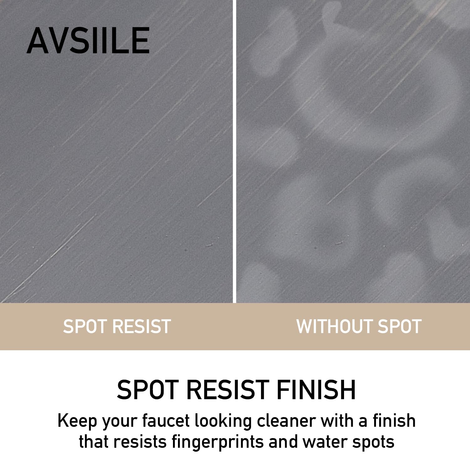 LED Bathroom Sink Faucet, Brushed Gold Waterfall Single Hole Handle Vanity Faucets for Sinks 1 Hole with Metal Pop Up Drain and 2 Water Supply Lines, Open Glass Spout